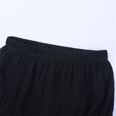 Baby Bloomers for Boys Girls Cotton Linen Shorts Cute Bubble Shorts Reusable 𝐃iapers Infant Underwear Ruffle Bloomers in Kuwait