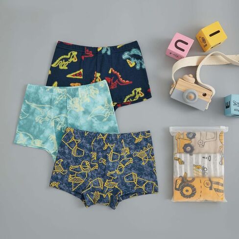 Toddler Newborn Baby Boys Soft Breathable Cotton Cartoon Cute Underwear For 2 To 11 Years X Underwear in Saudi Arabia