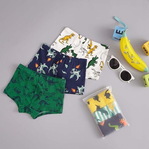 Toddler Newborn Baby Boys Soft Breathable Cotton Cartoon Cute Underwear For 2 To 11 Years X Underwear in Saudi Arabia
