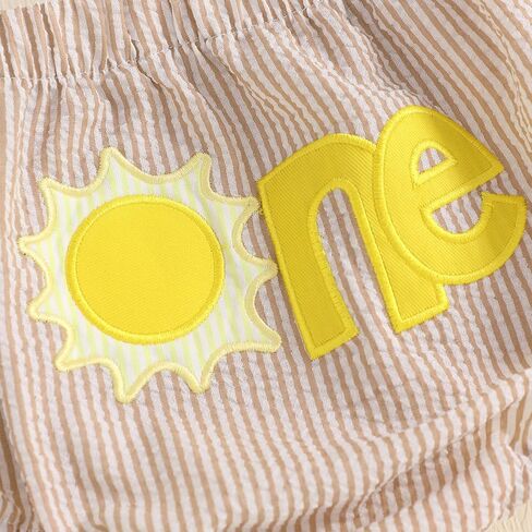 Baby Bloomers Diaper Covers for Boys Girls Funny ONE Embroidery Bloomers Unisex Baby Cake Smash Photo Shoot Shorts in Kuwait