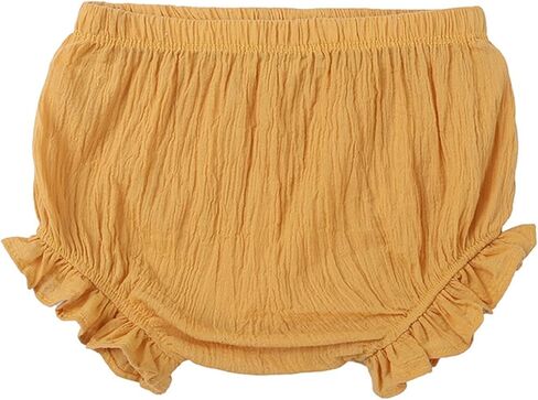 Baby Bloomers for Boys Girls Cotton Linen Shorts Cute Bubble Shorts Reusable 𝐃iapers Infant Underwear Ruffle Bloomers in Kuwait