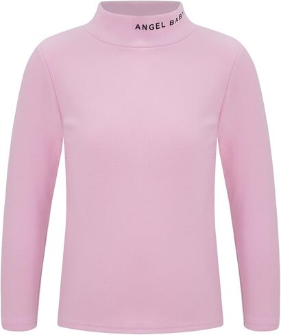Hansber Baby Girls Boys Thermal Instroleal Top Top Purstleneck Thirts Therts Long Sleeve Fall Winter Wart Warm Baselayer in Saudi Arabia