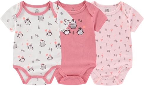 Baby Boys Girls 17 قطعة Cotton Layette مجموعة ملابس وملحقات للجنسين وملحقات الأطفال حديثي الولادة من 0 إلى 3 أشهر in Kuwait