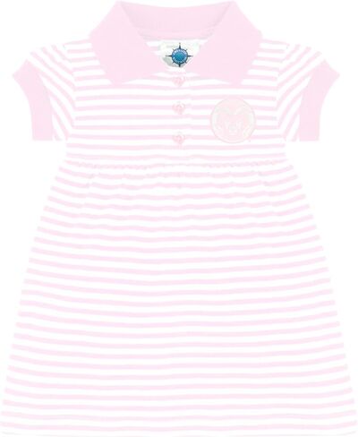 Creative Knitwear College Baby Polo Dress w/Bloomer - Team Logo, Multiple Colors, for Baby Girls (0-12 Months) in Kuwait