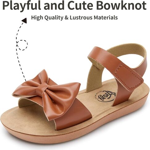 Trary Toddler Sandals Baby Girls Boys Sandals with Adjustable Strap, Summer Outdoor Sandals for Kids, Non-Slip Rubber Sole for First Steps of Newborn Walkers in Saudi Arabia