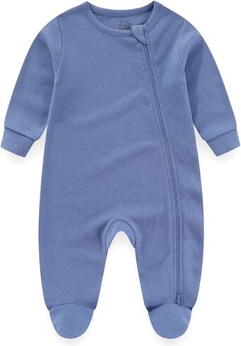 Baby Boys Girls 17 قطعة Cotton Layette مجموعة ملابس وملحقات للجنسين وملحقات الأطفال حديثي الولادة من 0 إلى 3 أشهر in Kuwait