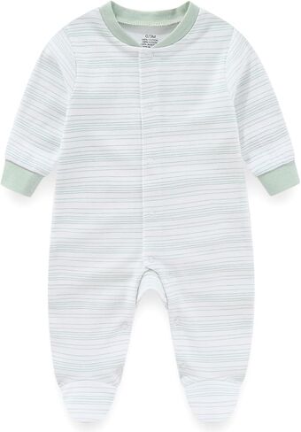 Baby Boys Girls 17 قطعة Cotton Layette مجموعة ملابس وملحقات للجنسين وملحقات الأطفال حديثي الولادة من 0 إلى 3 أشهر in Kuwait