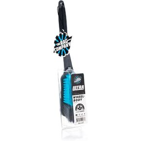 The Rag Company Ultra Wheel and Body Brush - Multi-Directional Soft Tip Bristles Safe for Wheels, Tires, and Body Panels on Cars, Trucks, and SUVs - Patented Design Made by Pro Detailers