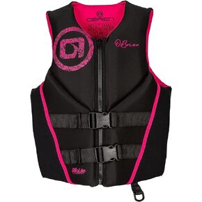 O'Brien Women's Traditional Neoprene USCGA Life Jacket, Pink, X-Large