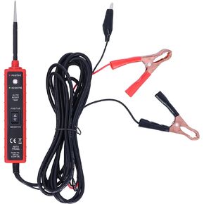 6-24V Power Probe Electrical Circuit Tester Detector Professional Auto Diagnostic Tool with 14.8ft Cable Universal Car Repair Kit Accessories