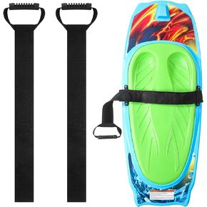 2 Pcs Replacement Padded Kneeboard Strap Boating Shock Water Strap for Sport Kneeboard Strap Replacement for Waterboarding Kneeling Boarding Knee Surfing
