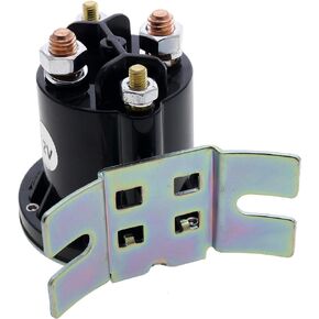 Starter Solenoid Switch Relay 4 Terminal Current 150A Max 800A Replacement for Trombetta 684-1251-212 684-1261-212 PowerSeal DC Contactor w/L-Bracket