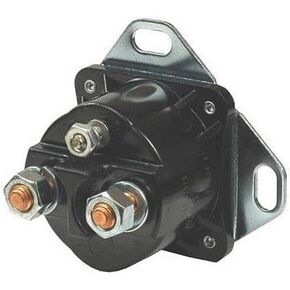RAREELECTRICAL NEW PRESTOLITE 12 VOLT 3 TERMINAL 100 AMP INTERMITTENT DUTY SOLENOID COMPATIBLE WITH SAZ4201X 421520 4216520 AM53945 533318M91