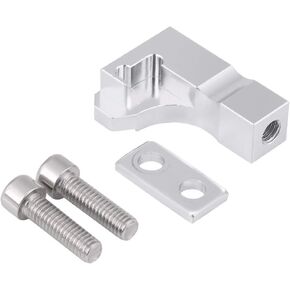 P2015 Repair Bracket Aluminium P2015 Code Repair Bracket Kit Car Intake Manifold P2015 Repair Bracket Kit 03L129711E Car Repair Bracket Intake Manifold With Screws for 2.0 TDI CR (Silver)