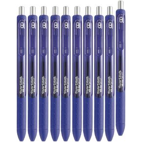 Paper Mate InkJoy Retractable Gel Pen, 0.7mm, Medium Point, 10-Count (Purple)