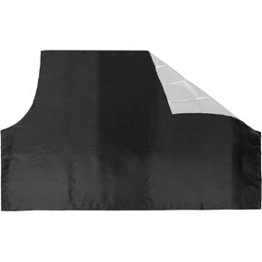 X AUTOHAUX 210T Magnetic Auto Car Snow Windshield Cover Frost Ice Guard Sun Shade Waterproof Windshield Protector for Most Vehicle Truck Van SUV 85.2X 49.2 Inches