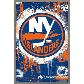 Trends International NHL New York Islanders - ملصق حائط بشعار الحد الأقصى 23