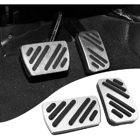 TTCR-II Pedal Covers for Accord 2013-2022, Civic/HR-V 2016-2023, CRV/Ridgeline 2017-2023, Odyssey 2018-2023, Pilot/Passport 2019-2023, for Acura RDX ILX MDX TLX Gas Brake Pedal Pad (Auto 2 Pcs)