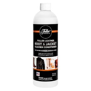 Fuller Brush Leather Boot & Jacket Cleaner Conditioner – Removes Surface Dirt & Protects Against Drying – Penetrates, Softens & Lubricates Leather Surfaces (6 Refill Bottles)
