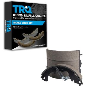 TRQ Rear Drum Brake Shoe Set for Ford Escape Mercury Mariner Mazda Tribute