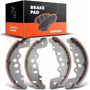 A-Premium Rear Brake Shoes Set Compatible with Suzuki Grand Vitara 1999-2005 2.5L, Vitara 1999-2002, & Chevrolet Tracker 1999-2004, 4-PC Set in Saudi Arabia