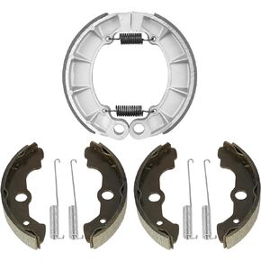 Youxmoto Front Rear Brake Shoes for Honda Fourtrax Foreman Rubicon 500 (TRX500)2001 2002 2003 2004, Drum Brake Shoes For Honda TRX500 FGA (2004 Only)