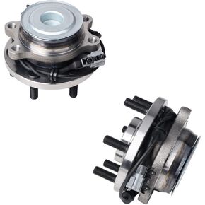 515064 2PCS Front Wheel Bearing and Hub Assembly 2WD Compatible with for Nissan Frontier 2005-18, Pathfinder 2005-2012, Xterra 2005-2015, Suzuki Equator 2009 2010 2011 2012, 6 Lug Bolts w/ABS