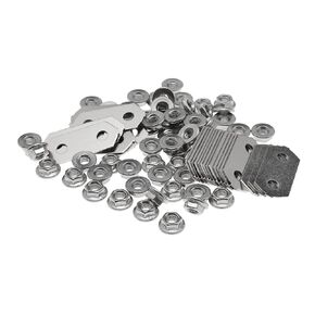 Nickel-Plated, Hybrid Battery Copper Bus Bars and SS Nuts, Stainless Nuts Set for Lexus CT200h for Toyota Prius V 2004-2017