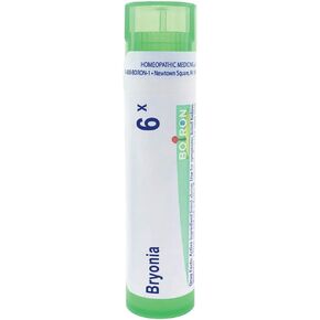 Boiron Bryonia 6X, Homeopathic Medicine for Muscle and Joint Pain, 80 Pellets