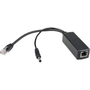 Gigabit Active PoE Splitter Power Over Ethernet 48V to 12V 10/100/1000Mbps