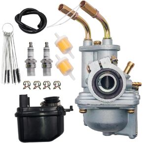 Carburetor with Air Filter Fit for Yamaha PW50 Y- Zinger YT60L YT60 carb