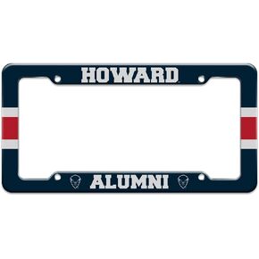 Howard University Alumn License Plate Tag Frame
