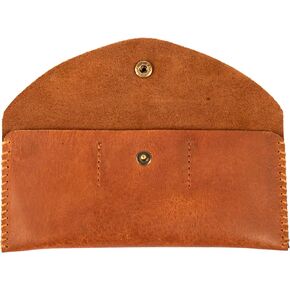 Leather Currency Pouch, Money Bag, Credit Card Wallet, Genuine Leather Currency Organiser For Men & Women, Dollar Bills Organiser, Money Pouch, Cash Bag- Handmade in Kuwait