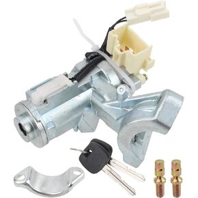 AUTOKAY 45020-06-4 45020064 Ignition Lock Cylinder Switch W/Key Fits for Toyota Camry 2002 2003 2004 2005 2006 No Chip