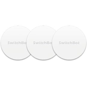 SwitchBot 3PCS NFC Tag Stickers, NTAG216 30mm 888 Bytes Tags Work Great with SwitchBot Devices, Compatible with iOS & Android and All Other NFC Enabled Devices