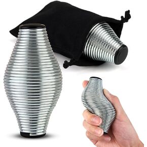 2 Pack Spring Stress Therapy Ball, Grip Strength Trainer, Hand Squeeze Ball, Hand Exerciser Grip Strengthener, Trainer Thumb Movement Device