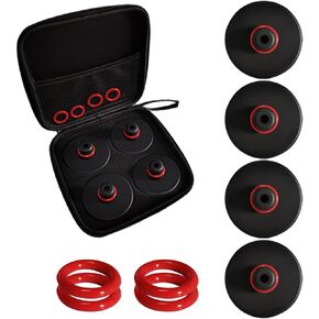 Odorless Lifting Jack Pad for Tesla Model 3/S/X/Y, 4 Pack with Storage Case