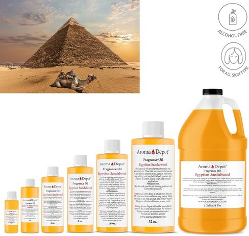 خشب الصندل المصري 4 أوقية. زيت العطر أنا عطر أنا زيت البشرة أنا زيت معطر. مشاريع DIY مثل الشموع وكرات الاستحمام الفوارة وزبدة الجسم والكريمات والمستحضرات. قطرات قليلة في الناشر أو الشعلات أو المدافئ. in Saudi Arabia