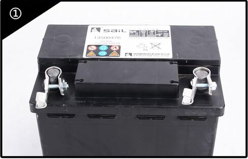 2 قطعة موصل طرفي للبطارية 12 فولت ~ 24 فولت، طقم بطارية، موصل سريع للبطارية مطلي بالقصدير من النحاس العام (اتصال مفتوح) in Kuwait