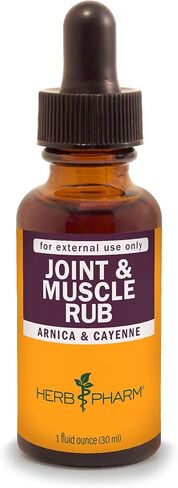 Herb Pharm Joint and Muscle Warming Rub with Cayenne Extract - 1 Ounce in Saudi Arabia