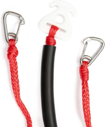 Wakeboard Water ski Rope with Watersports Boat Self Centering Tow Harness 12 ft Red with 2 Hook for Rider for Boat Tubing Waterskiing Wakeboarding in Saudi Arabia