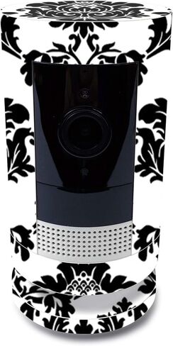 MightySkins Skin for Ring Stick Up Cam Battery - Antique Purple | Protective, Durable, and Unique Vinyl Decal wrap Cover | Easy to Apply, Remove, and Change Styles | Made in The USA in Saudi Arabia
