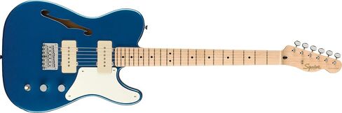 جيتار كهربائي Squier Paranormal Cabronita Thinline Telecaster، مع ضمان لمدة عامين، لونين Sunburst، لوحة أصابع من خشب القيقب in Saudi Arabia