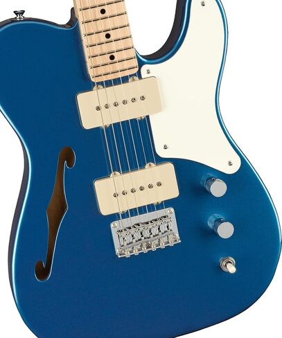 جيتار كهربائي Squier Paranormal Cabronita Thinline Telecaster، مع ضمان لمدة عامين، لونين Sunburst، لوحة أصابع من خشب القيقب in Saudi Arabia