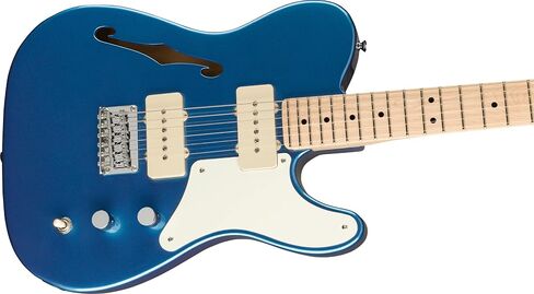 جيتار كهربائي Squier Paranormal Cabronita Thinline Telecaster، مع ضمان لمدة عامين، لونين Sunburst، لوحة أصابع من خشب القيقب in Saudi Arabia