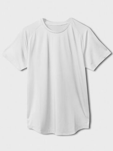 Runcati Mens Workout Short Sleeve T-Shirt Moisture Wicking Running Athletic Stretch Tee Tops in Saudi Arabia