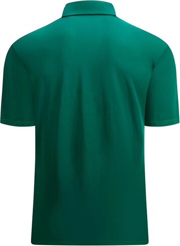 Alex Vando Mens Striped Golf Shirt Moisture Wicking Quick-Dry Sports Polo Shirts in Saudi Arabia
