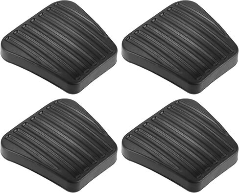 غطاء دواسة فرامل القابض المضاد للانزلاق من ACROPIX غطاء دواسة السيارة مناسب لـ Vauxhall Calibra - عبوة من 4 قطع باللون الأسود in Saudi Arabia