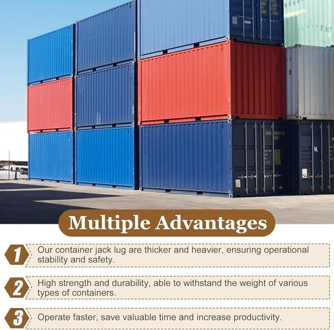 عروة رافعة حاوية الشحن، رافع معزز لحاوية الشحن، مرفق تسوية جاك، ملحق ملحقات حاوية الشحن، معزز تسوية الحاوية، رافع لزاوية رفع علب البحر in Kuwait