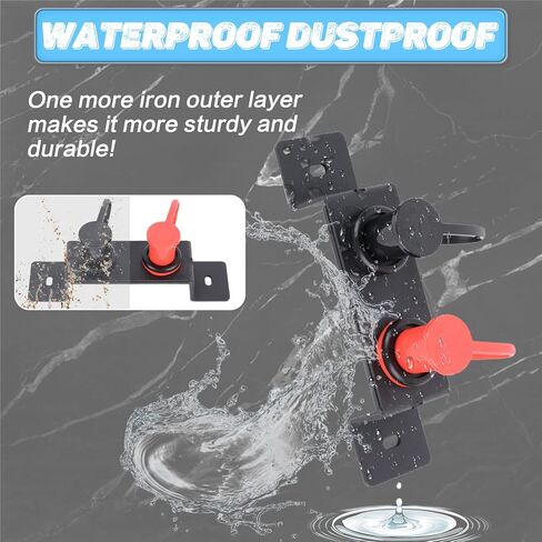 UTV Car Slingshot Battery Jump Post، شحن البطارية عن بعد ومجموعة نقل أطراف بطارية القفز لـ UTV ATV Can-Am X3 Car Trucks RV Tractor Mower Boat، يناسب فتحات المصنع والأجهزة in Kuwait